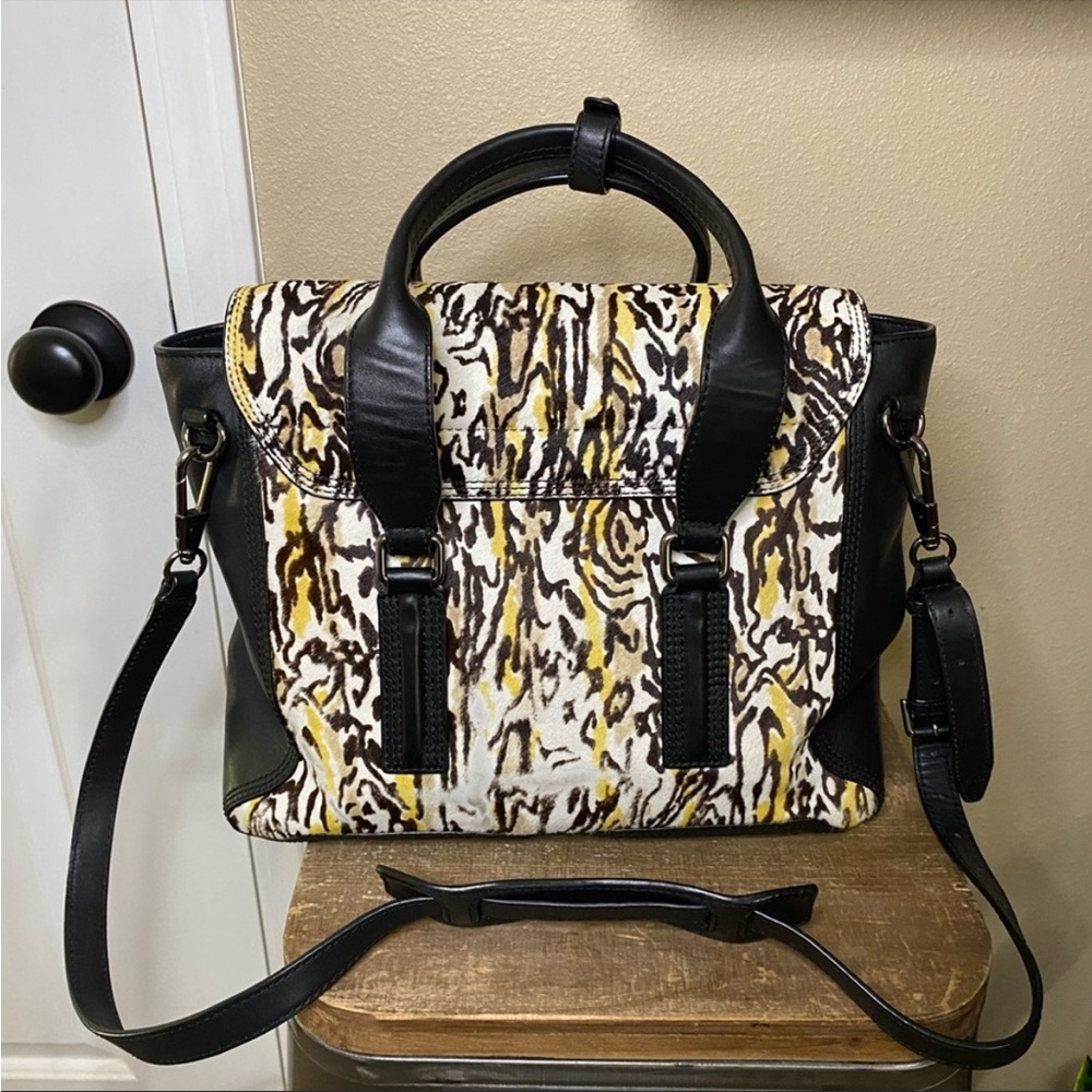 3.1 Philip Lim Calf Hair Leather Bag - Picture 6 of 14
